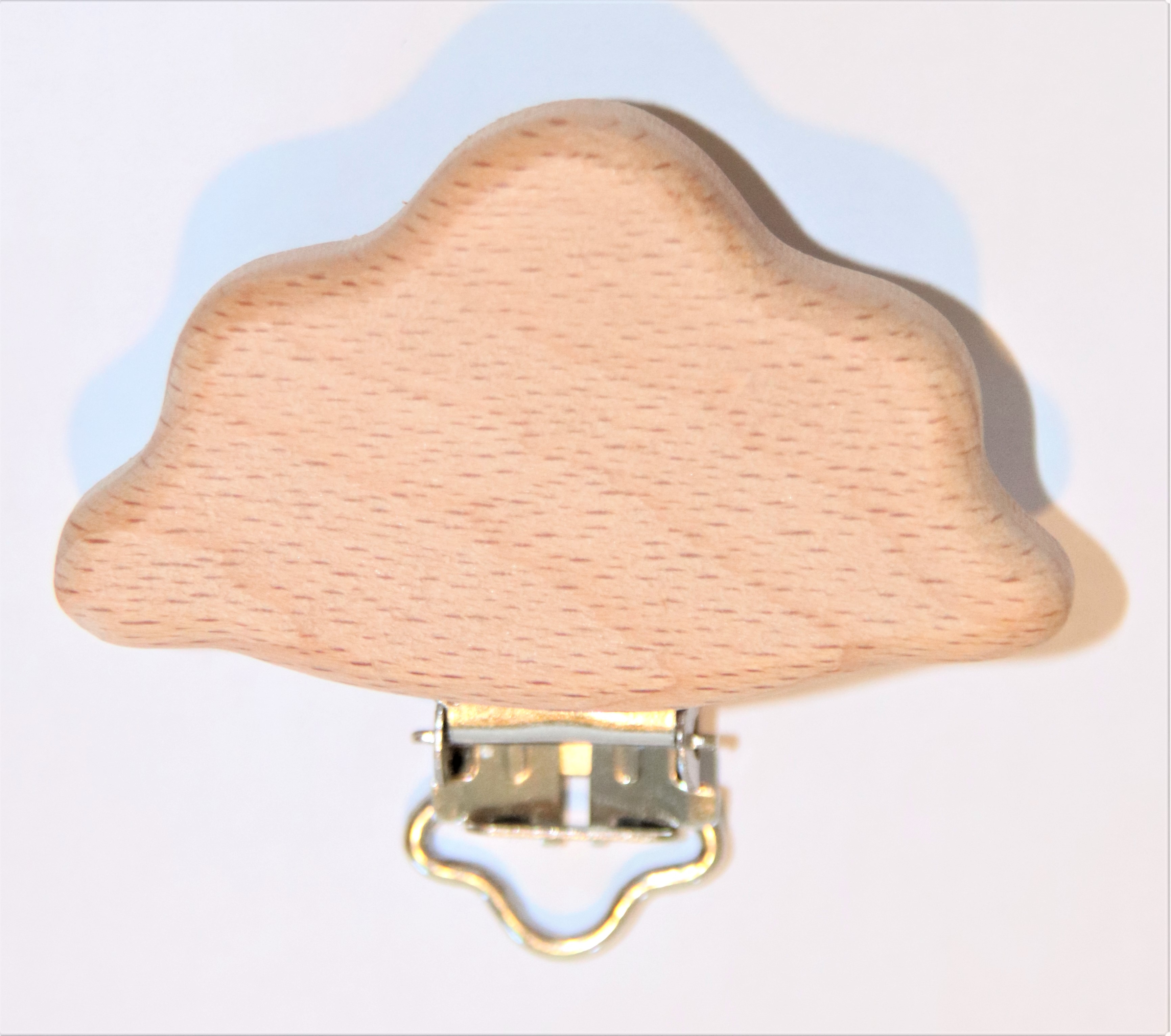 Holz Clip Wolke