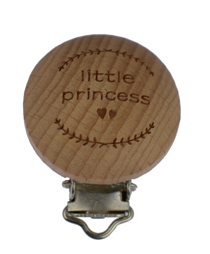 Holz Clip little Princess