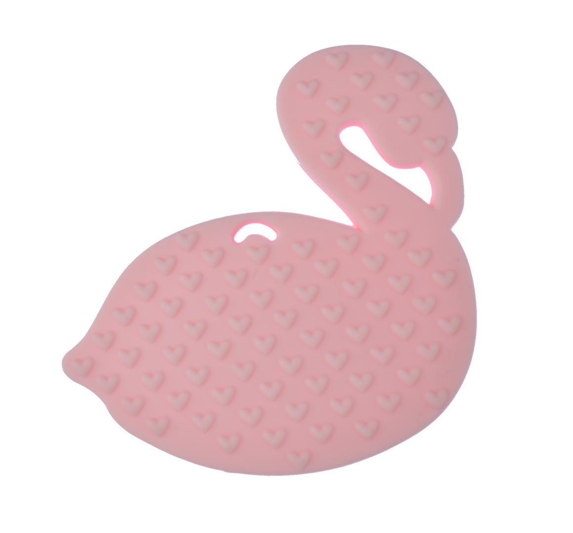 Beissanhänger Flamingo