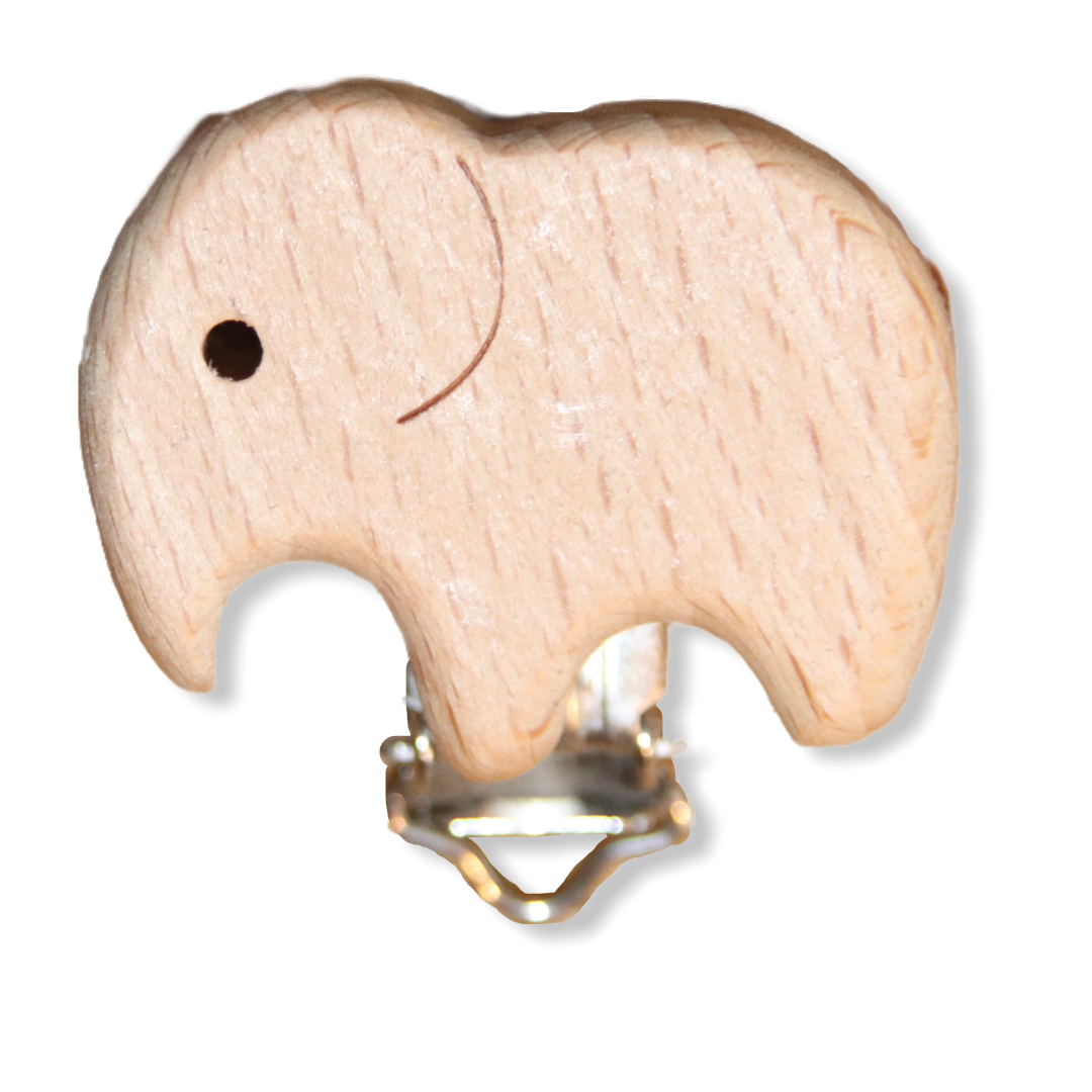 Holz Clip Elefant